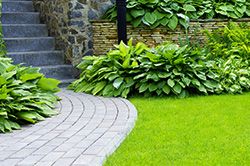 Мощение дорожек и площадок с использованием природного камня   в Нововоронеже