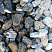 Kamenclub.ru: Щебень галтованный черный (мрамор) фр. 50-100 мм.  купить в Нововоронеже мрамор черный с белыми прожилками щебень ландшафтный мраморный 15000 руб/т   фото КАМЕНЬ КЛУБ