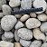 Kamenclub.ru: Галька речная окат (серо-белая) фр. 70-120 мм купить  в Нововоронеже галька галечник бело-серая, серо-белая, серая, белая речная природная галька  8000 руб/т   фото КАМЕНЬ КЛУБ