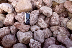 Kamenclub.ru: Розовый валунчик фр.100-300 мм.  купить в Нововоронеже крупный природный камень розовый, серый молочный красный речной галечник природный 7850 руб/т   фото КАМЕНЬ КЛУБ