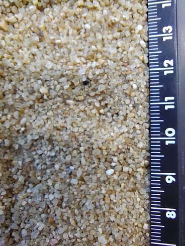 Кварцевый песок для пескоструйных работ фр. 0,8-1,6 мм.  купить в Нововоронеже фото Камень Клуб