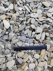 Галька черноморская фр. 20-40 мм.  купить в Нововоронеже фото Камень Клуб