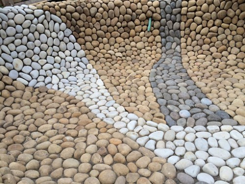 Kamenclub.ru: Песчаник ядра, фр. 100-300 мм  купить в Нововоронеже песчаник бежевый серый рыжий речная галька 5 000 руб/т   фото КАМЕНЬ КЛУБ