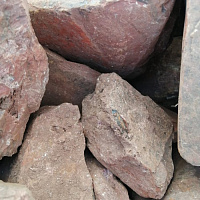 Яшма красная  (фр. 70-100 мм) фото Камень Клуб  купить в Нововоронеже