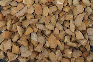 Kamenclub.ru: Щебень крошка желтый (песчаник) фр. 20-40 мм.  купить в Нововоронеже песчаник бежевый рыжий каменная крошка песчаника 9500 руб/т   фото КАМЕНЬ КЛУБ