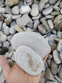 Галька черноморская фр. 50-100 мм.  купить в Нововоронеже фото Камень Клуб