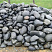 Kamenclub.ru: Темно-серый валунчик фр.100-300 мм.  купить в Нововоронеже крупный природный камень серый, темно-серый, светло-серый речная галька большого размера окатанная 4500 руб/т   фото КАМЕНЬ КЛУБ