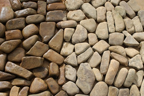 Kamenclub.ru: Песчаник брусчатка  купить в Нововоронеже    5 500 руб/т   фото КАМЕНЬ КЛУБ