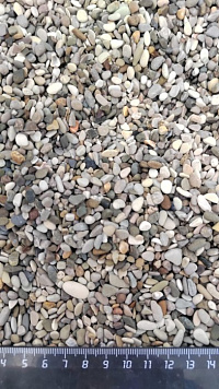 Галька черноморская фр. 3-5 мм.  купить в Нововоронеже фото Камень Клуб