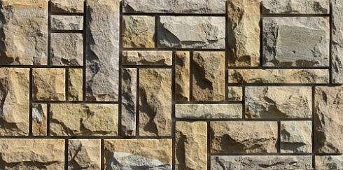 Kamenclub.ru: Песчаник плитка (Византия) art PSG-L-05  купить в Нововоронеже    2850 руб/кв.м   фото КАМЕНЬ КЛУБ