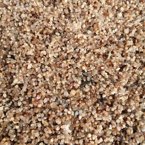 Кварцевый песок сухой фракцинированный фр. 1,6-4 мм.  купить в Нововоронеже фото Камень Клуб