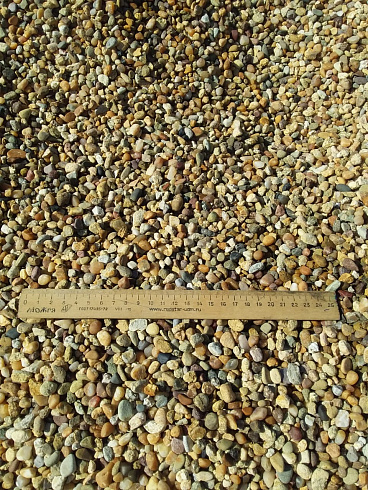 Kamenclub.ru: Галька окат (серо-желтая) фр.5-10 мм. купить  в Нововоронеже галька речная рыжий, желтый, рыжий, серо-желтый речная окатанная галька декоративная 5000 руб/т   фото КАМЕНЬ КЛУБ