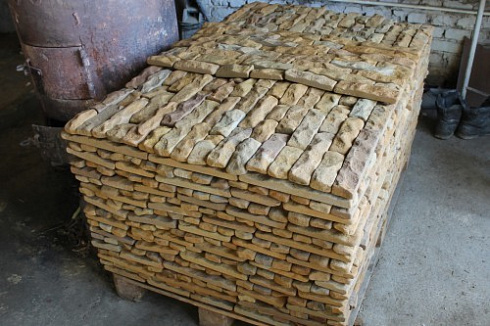 Kamenclub.ru: Песчаник (плитка) art PSG-5-02  купить в Нововоронеже    2400 руб/кв.м   фото КАМЕНЬ КЛУБ