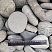 Kamenclub.ru: Галька речная окат (темно-серая) фр. 70-150 мм. купить  в Нововоронеже галька речная темно-серая, синяя, серая речная галька округлая  8000 руб/т   фото КАМЕНЬ КЛУБ