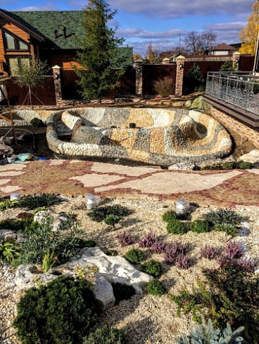 Kamenclub.ru: Песчаник брусчатка (Готика) art PSK-L-01  купить в Нововоронеже    2600 руб/кв.м    фото КАМЕНЬ КЛУБ