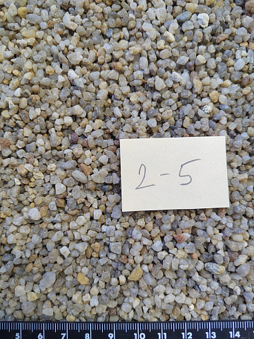 Кварцевый песок для площадок фр. 2-5 мм.  купить в Нововоронеже фото Камень Клуб