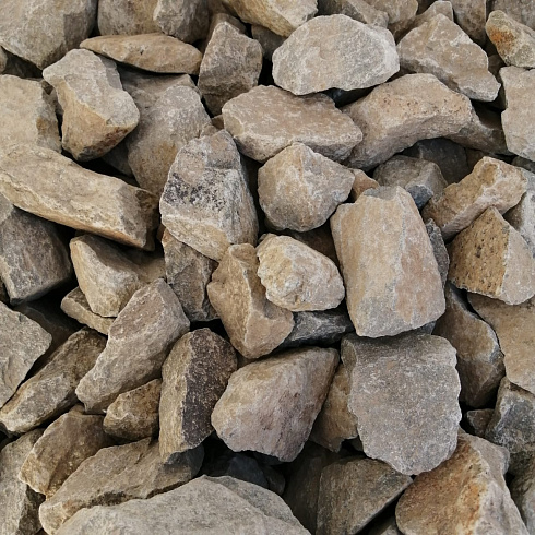 фото Габбро-диабаз  (фр. 70-100 мм)  купить в Нововоронеже в интернет-портале КАМЕНЬ КЛУБ