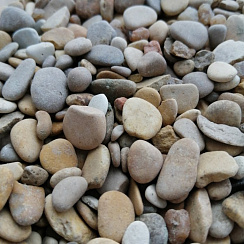 Галька каспийская фр. 3-10 мм.  купить в Нововоронеже фото Камень Клуб