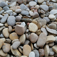 Галька каспийская фр. 3-10 мм.  купить в Нововоронеже фото Камень Клуб