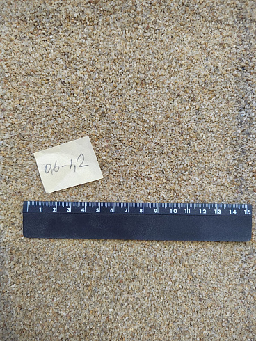 Кварцевый песок для площадок фр. 0,6-1,2 мм.  купить в Нововоронеже фото Камень Клуб