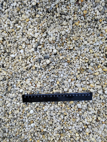 фото Галька крымская жемчужная фр. 3-5 мм. купить в Нововоронеже  в интернет-портале КАМЕНЬ КЛУБ