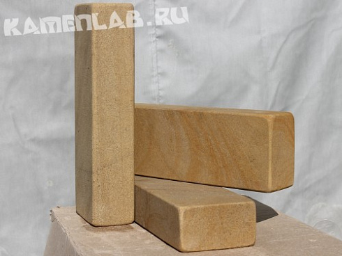 Kamenclub.ru: Бордюр садовый (песчаник) art PSG-B-01  купить в Нововоронеже    500 руб за 1 мп   фото КАМЕНЬ КЛУБ