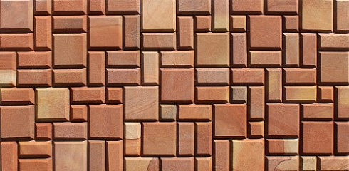 Kamenclub.ru: Песчаник (Римская кладка) art PSK-L-02  купить в Нововоронеже    3950  руб/кв.м   фото КАМЕНЬ КЛУБ